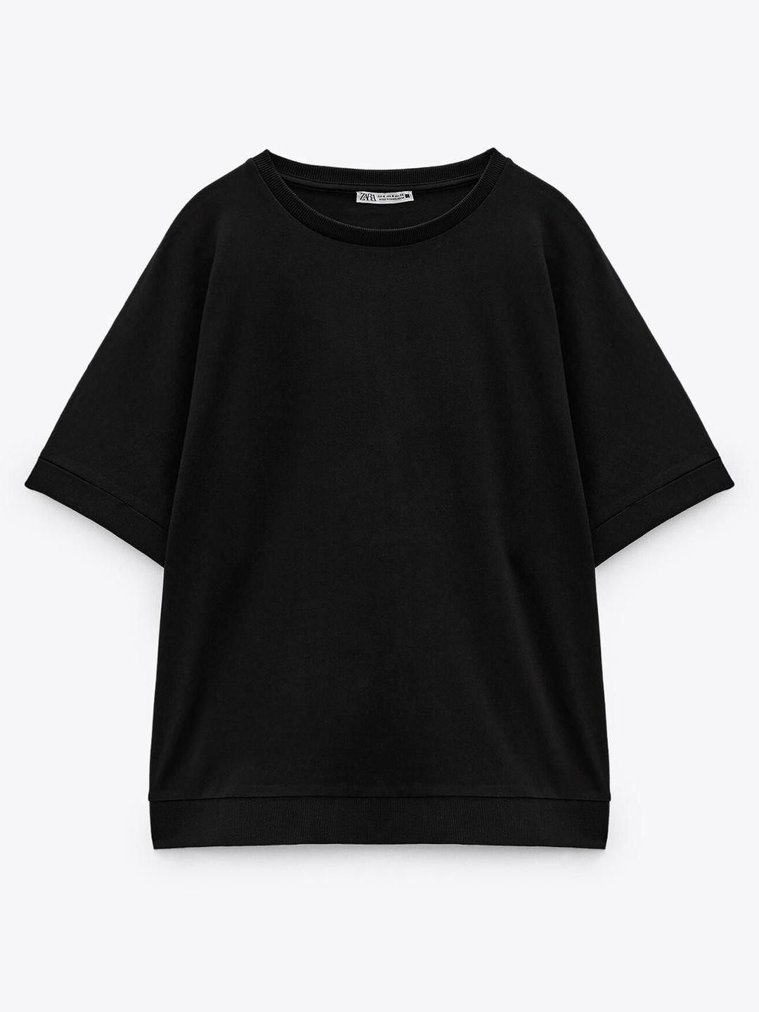 

ZARA Women T-shirt, Black