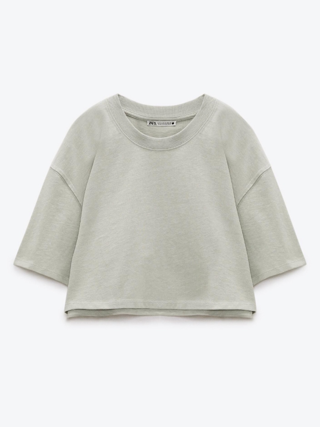 

ZARA Women T-shirt, Green