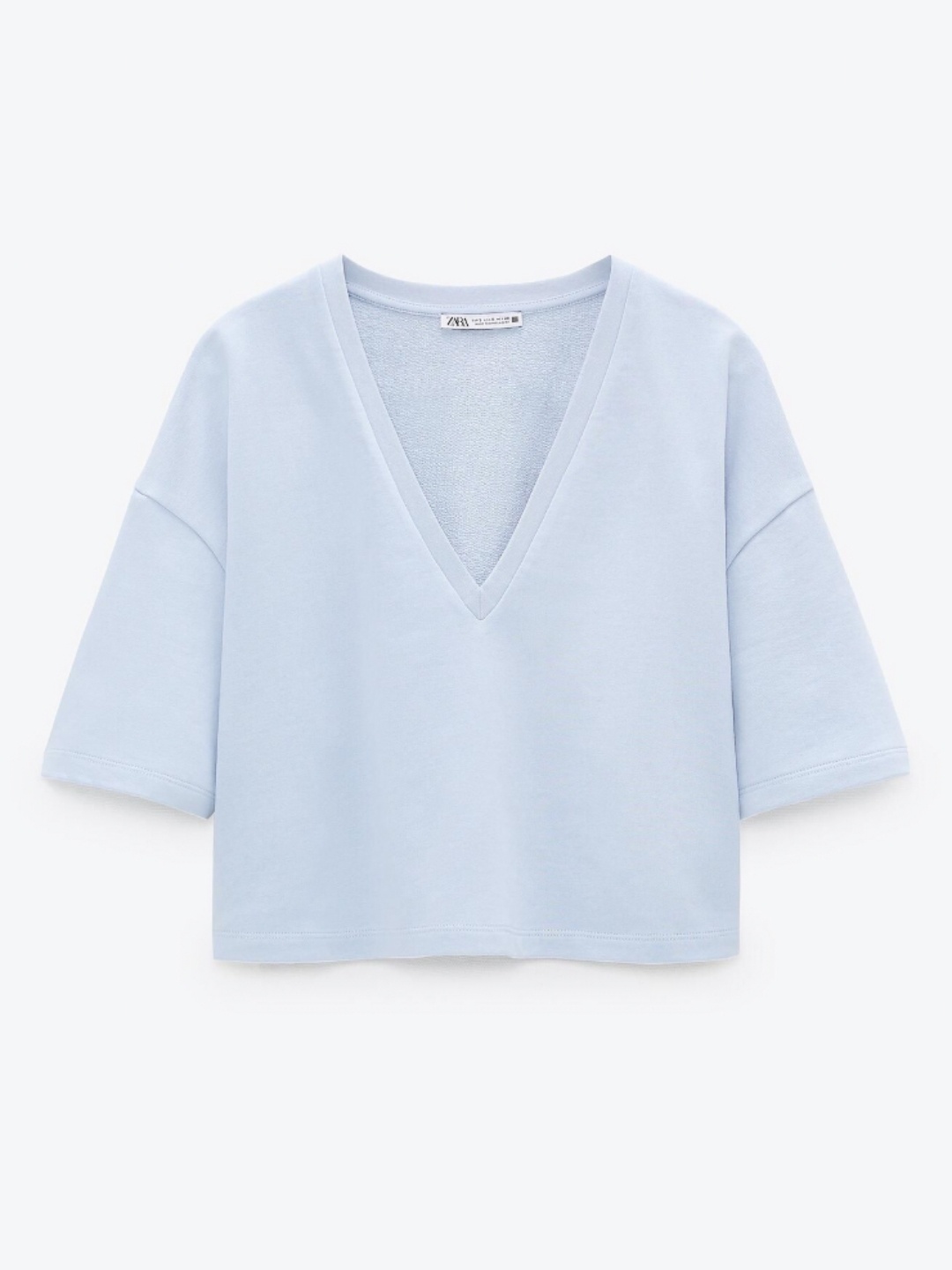 

ZARA Women T-shirt, Blue