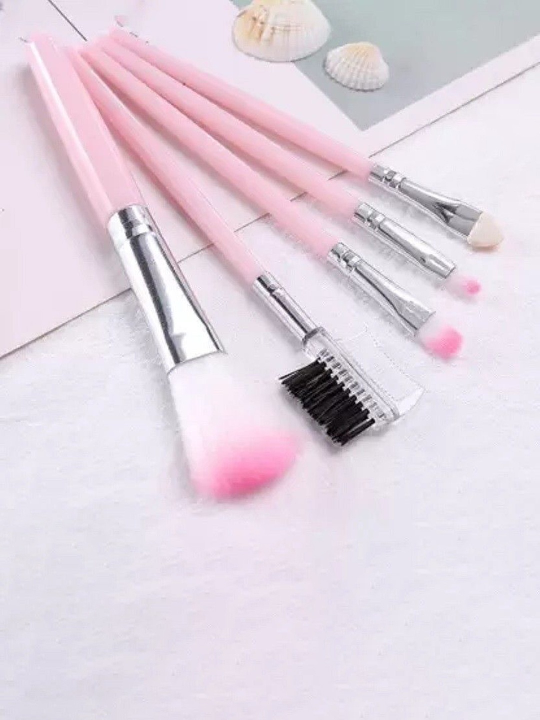 

Lenon Set of 6 Concealer With Makeup Brushes, Pink