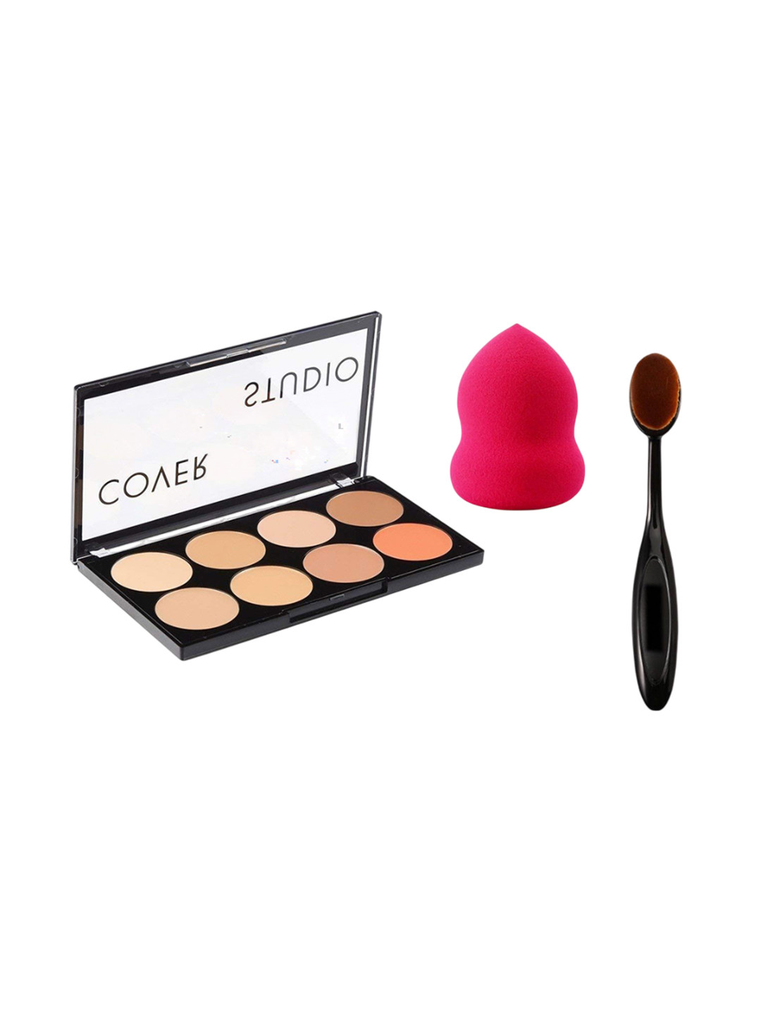 

Lenon Set Of 3 Contour With Blender & Brush, Beige
