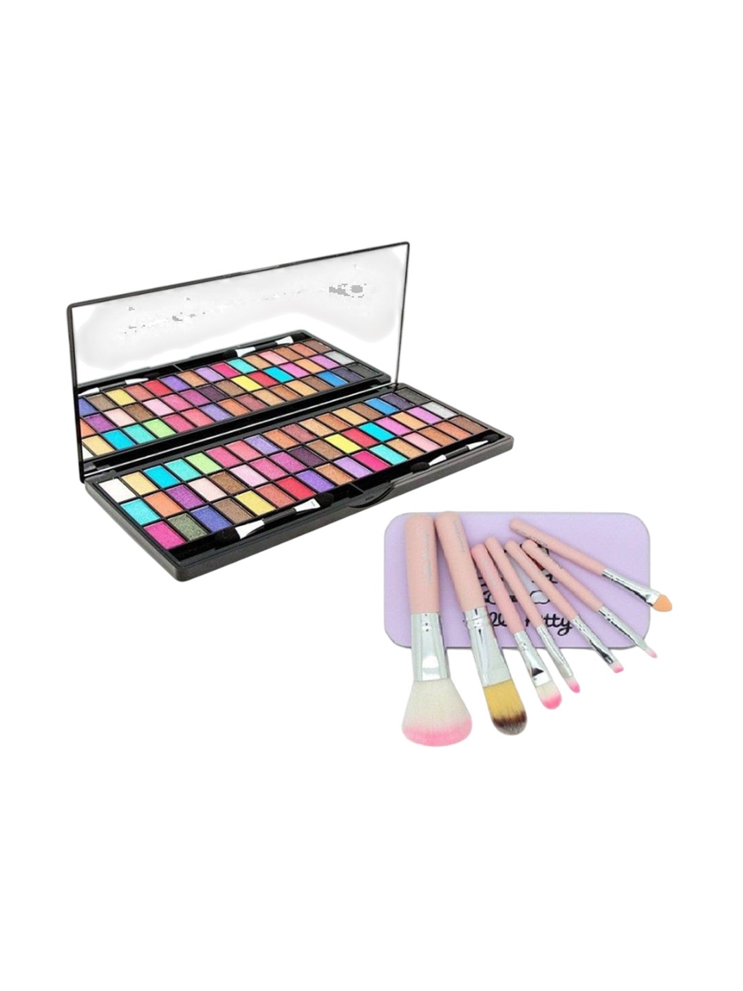 

Lenon Set of 8 Eyeshadow Palette With Brush, Pink