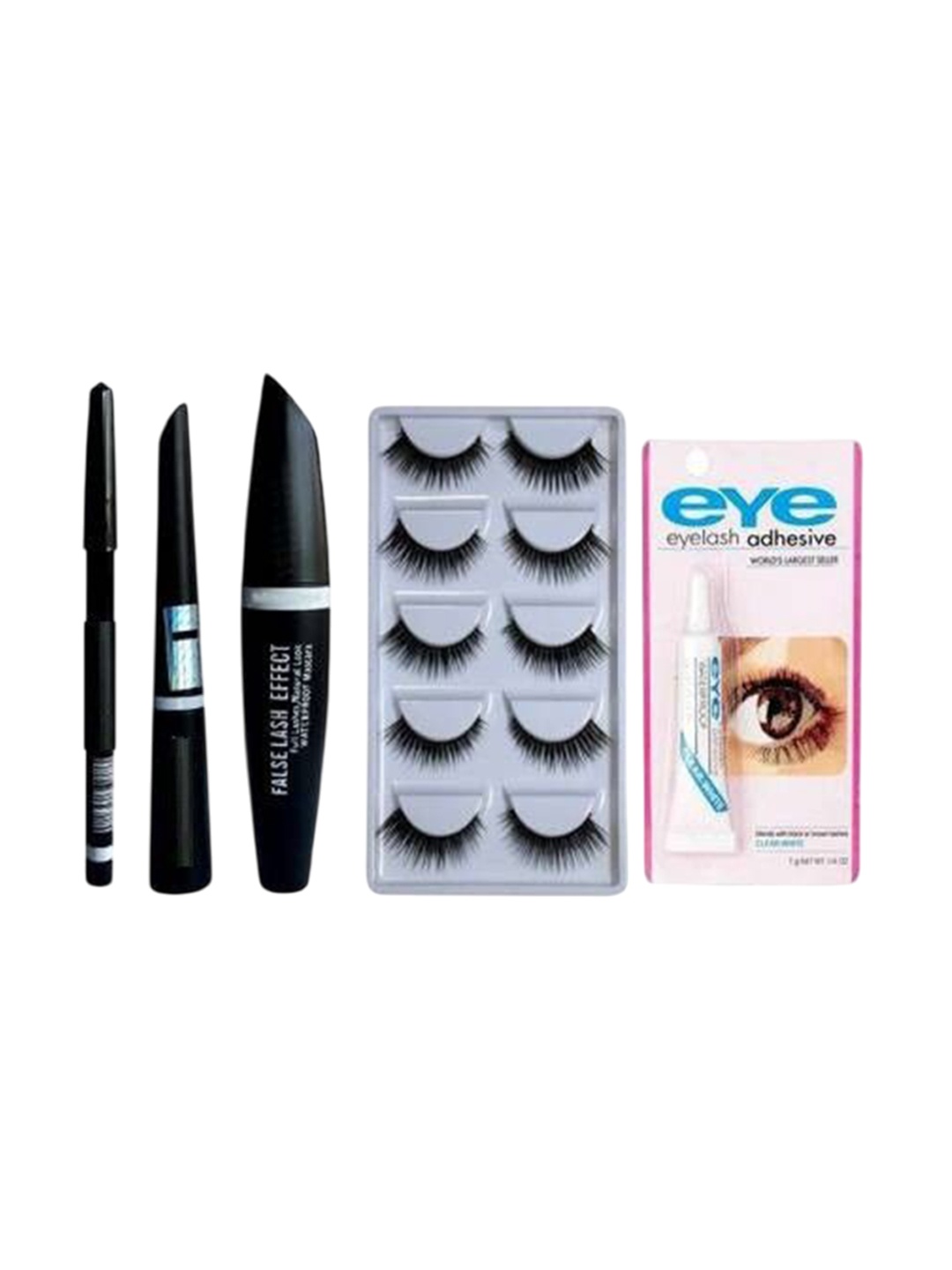 

Lenon Set Of 9 Makeup Combo, Black