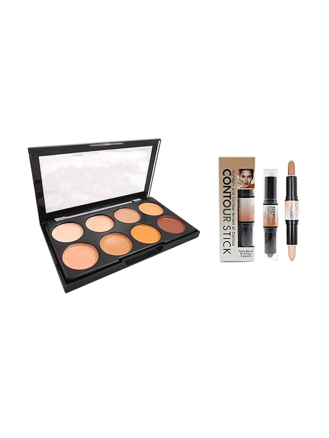 

Lenon Set of 3 Contour Palette With Stick, Nude