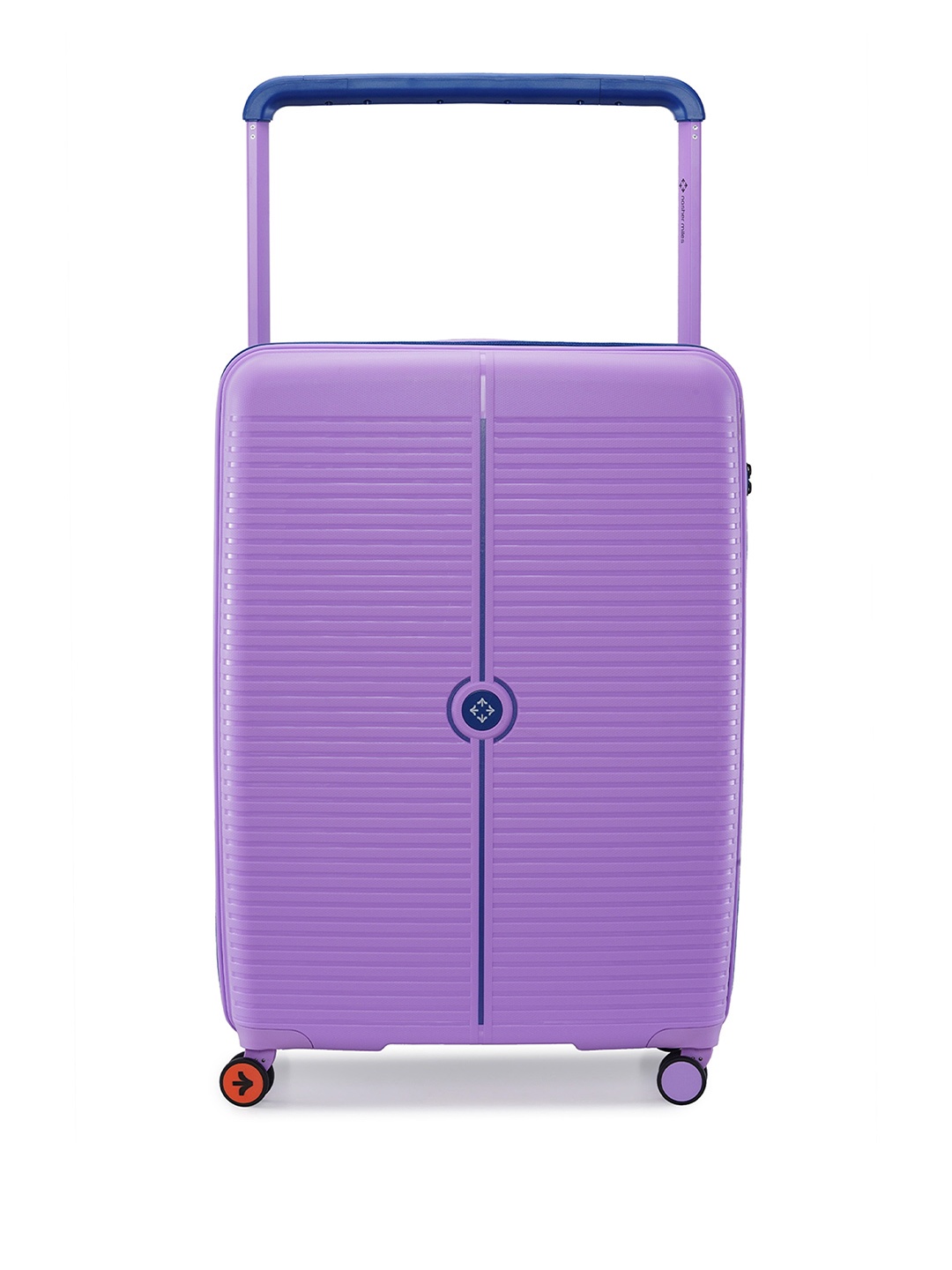 

Nasher Miles Dubai Polypropylene Large Lavender Navy Blue Trolley Bag - 28 Inch (75 cm)