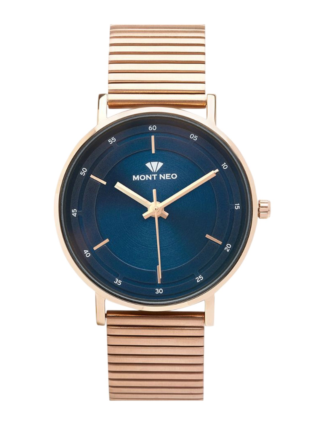 

MONT NEO Men Dial & Bracelet Style Straps Analogue Watch 8013T-B3305, Blue