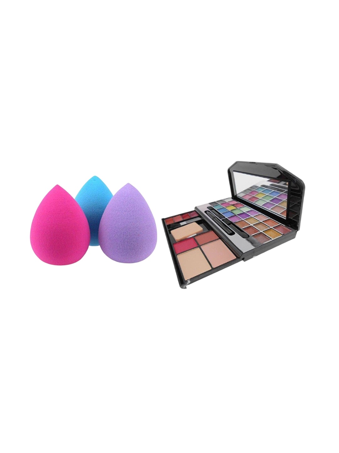 

Lenon Set of 2 Eyeshadow With Sponge Puff, Nude