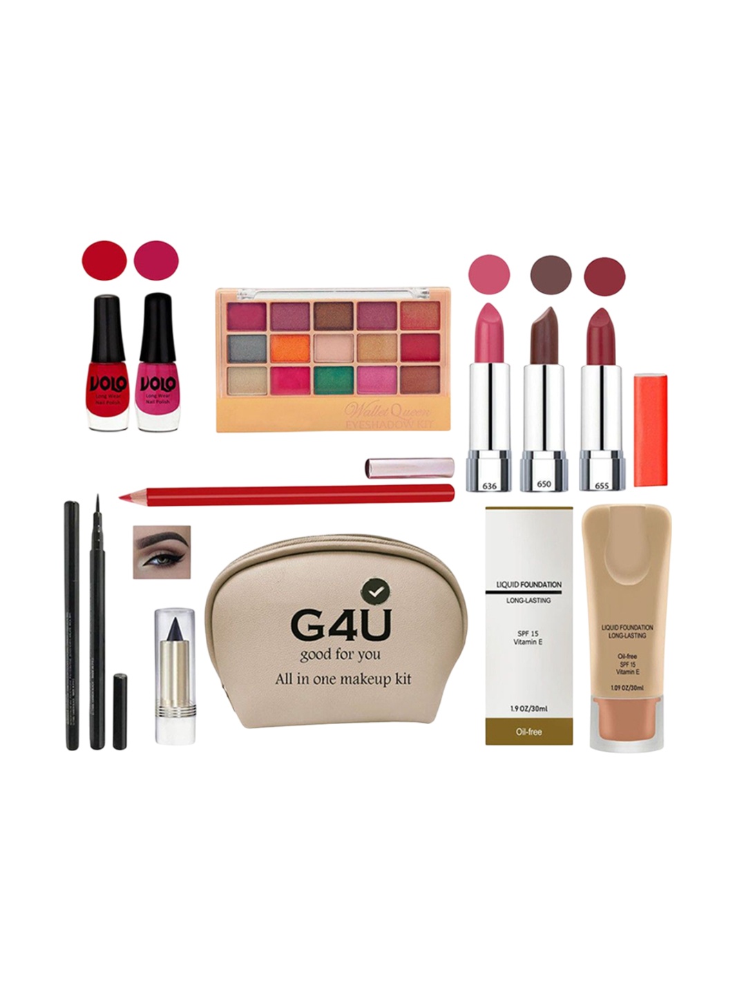 

G4U All in one makeup kit 24012021A46, Multi