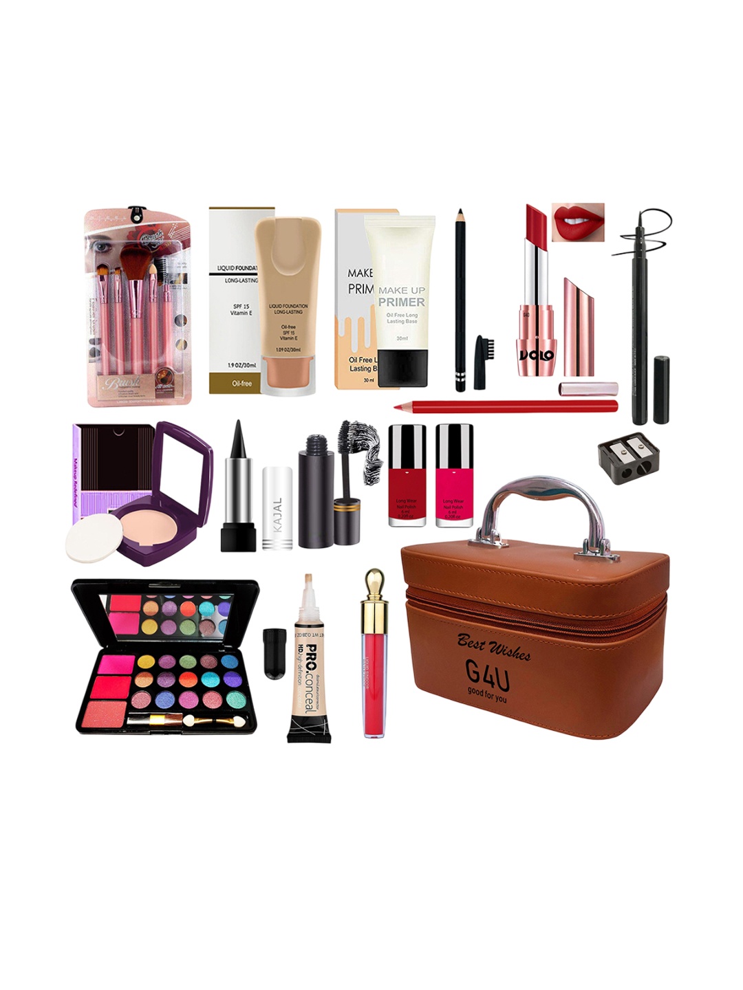 

G4U All In One Makeup Kit For Women 9N2020A14, Multi