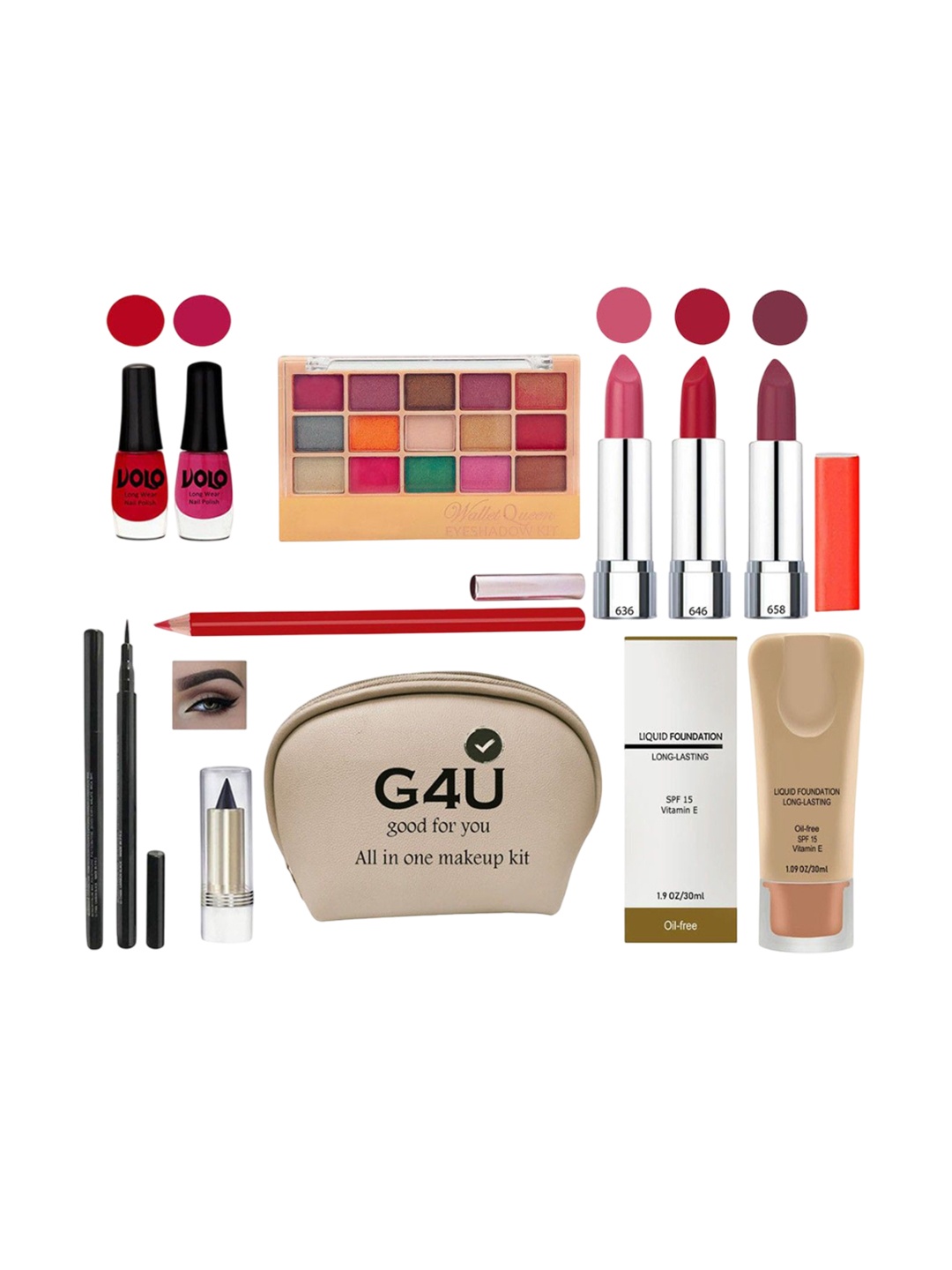 

G4U All in one makeup kit 21012021A35, Multi