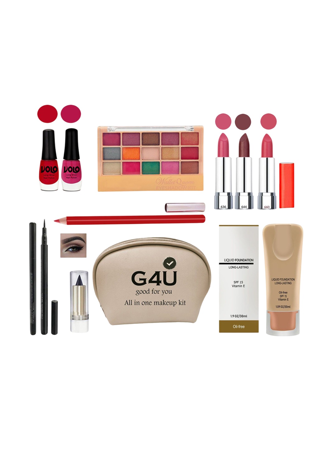 

G4U All in one makeup kit 15J2021A86, Multi