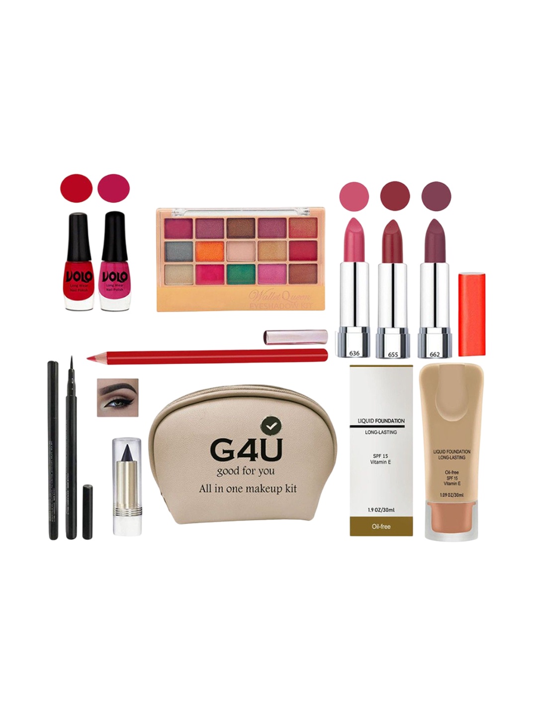 

G4U All in one makeup kit 24012021A70, Multi