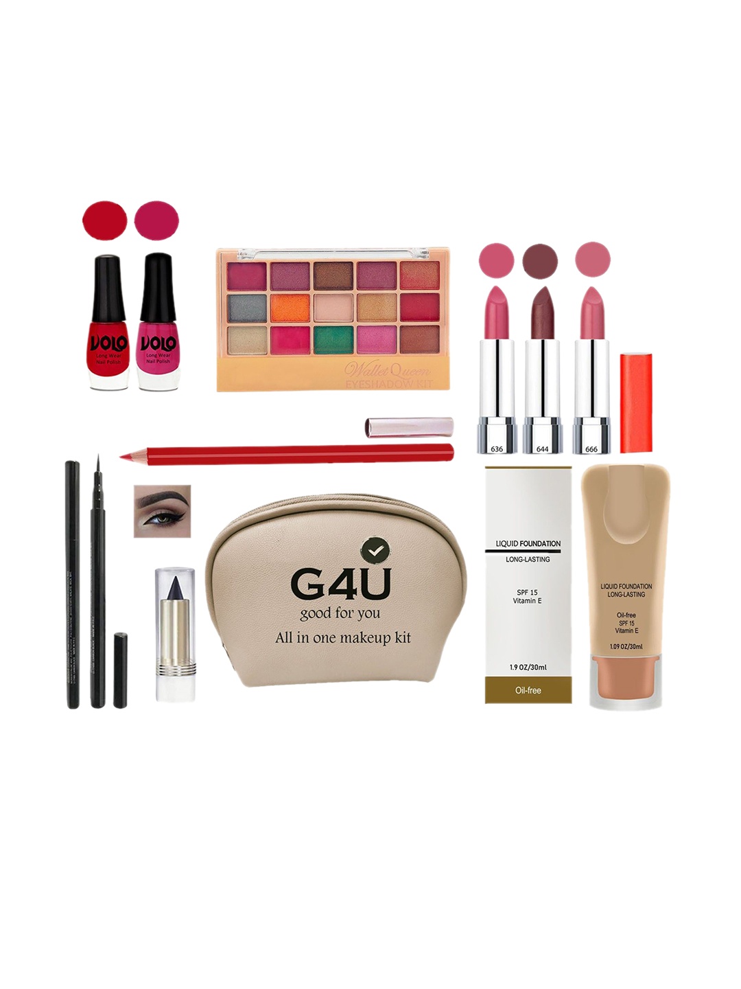 

G4U All in one makeup kit 21012021A2, Multi