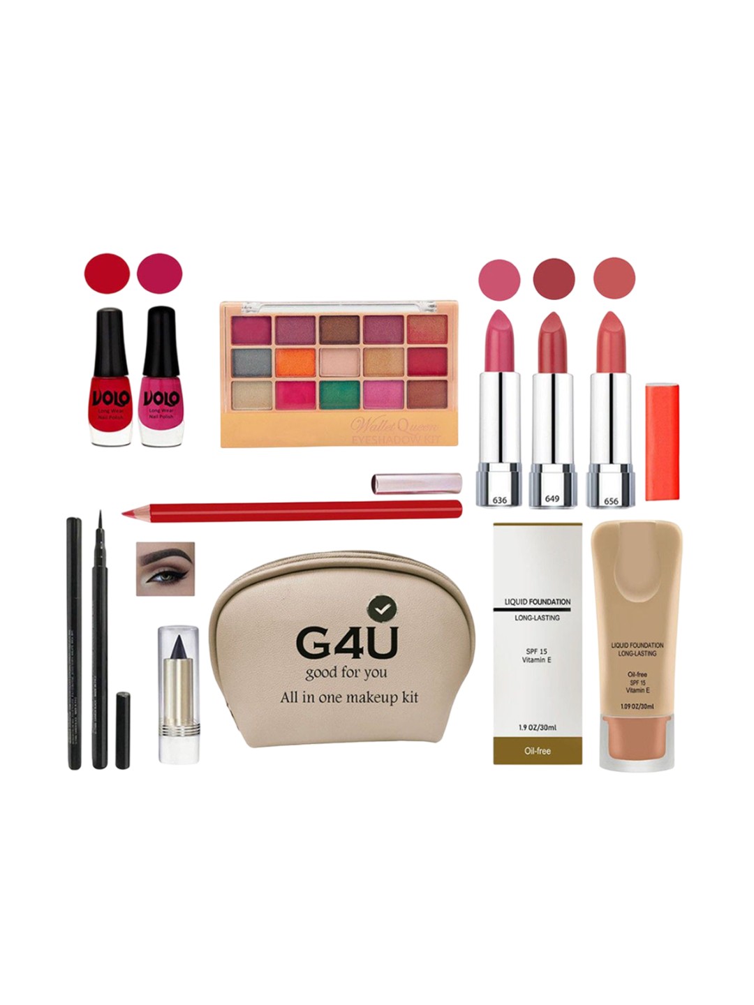 

G4U All in one makeup kit 21012021A87, Multi