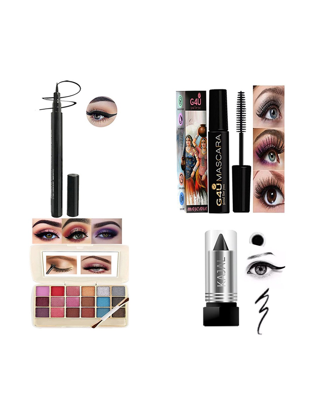 

G4U All In One Makeup Kit Best Raksha Bandhan Gift 22J22A13, Multi