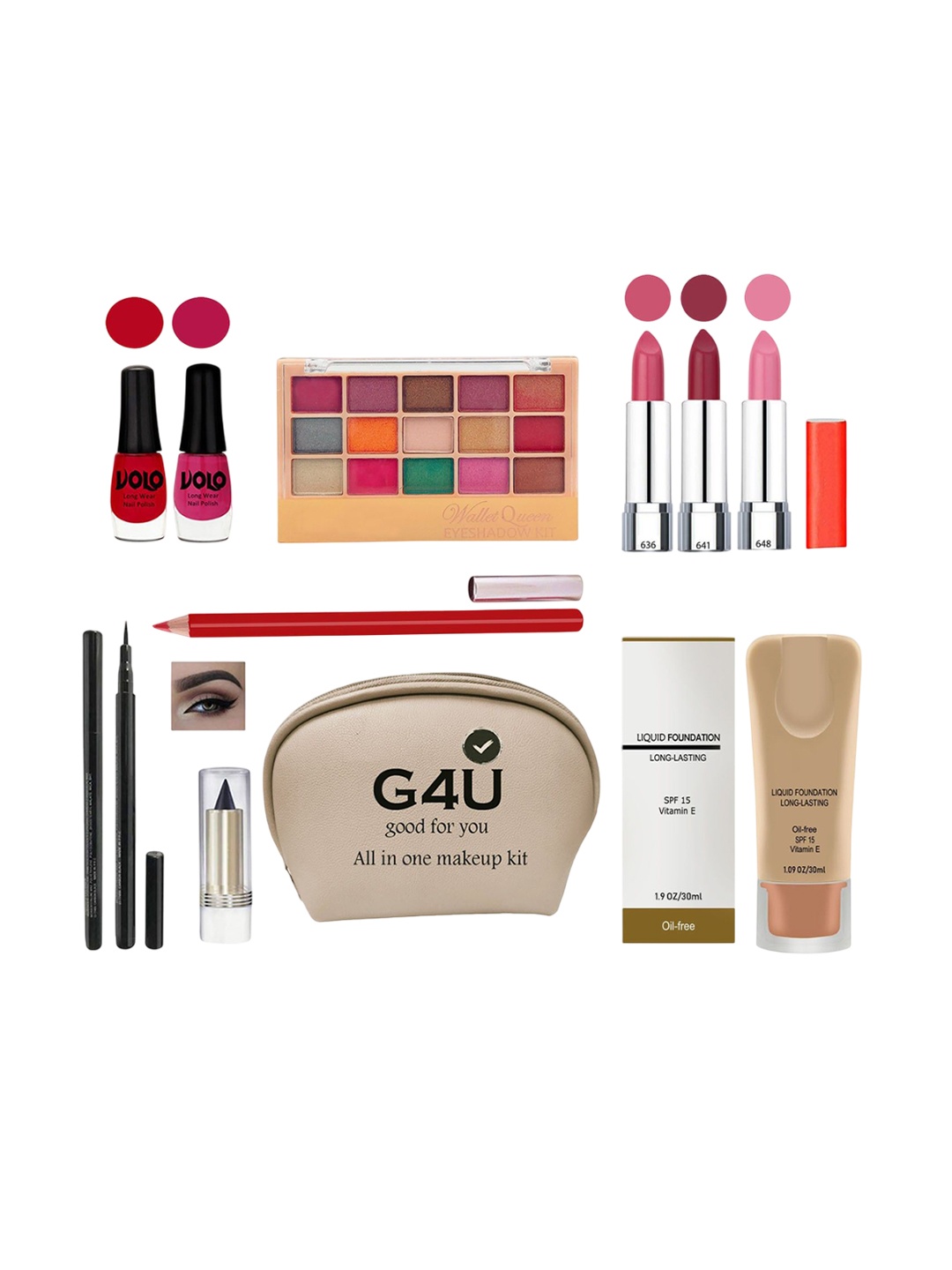 

G4U All in one makeup kit 20J2021A37, Multi