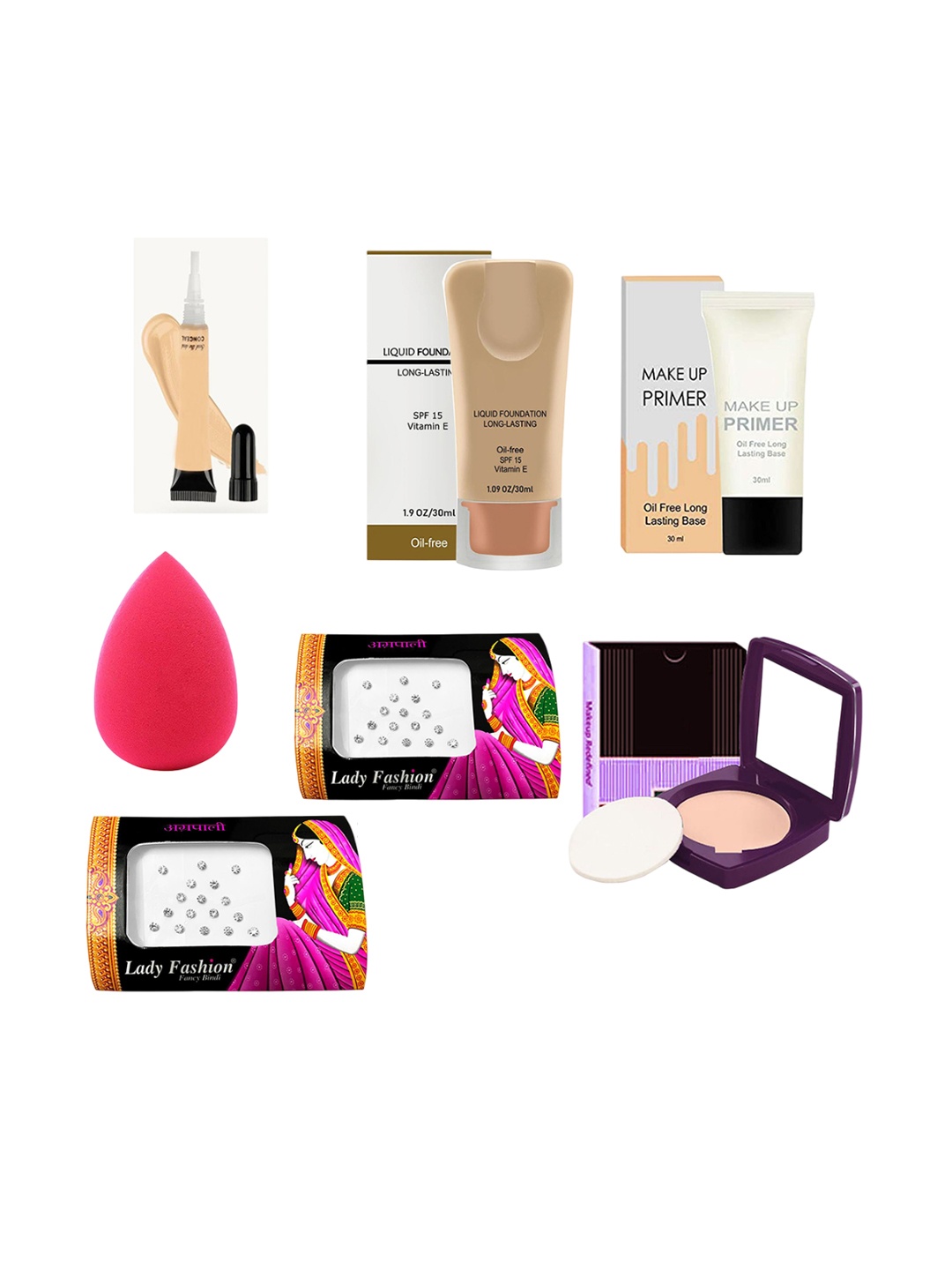 

G4U All in one makeup kit for women 27012023A4, Multi