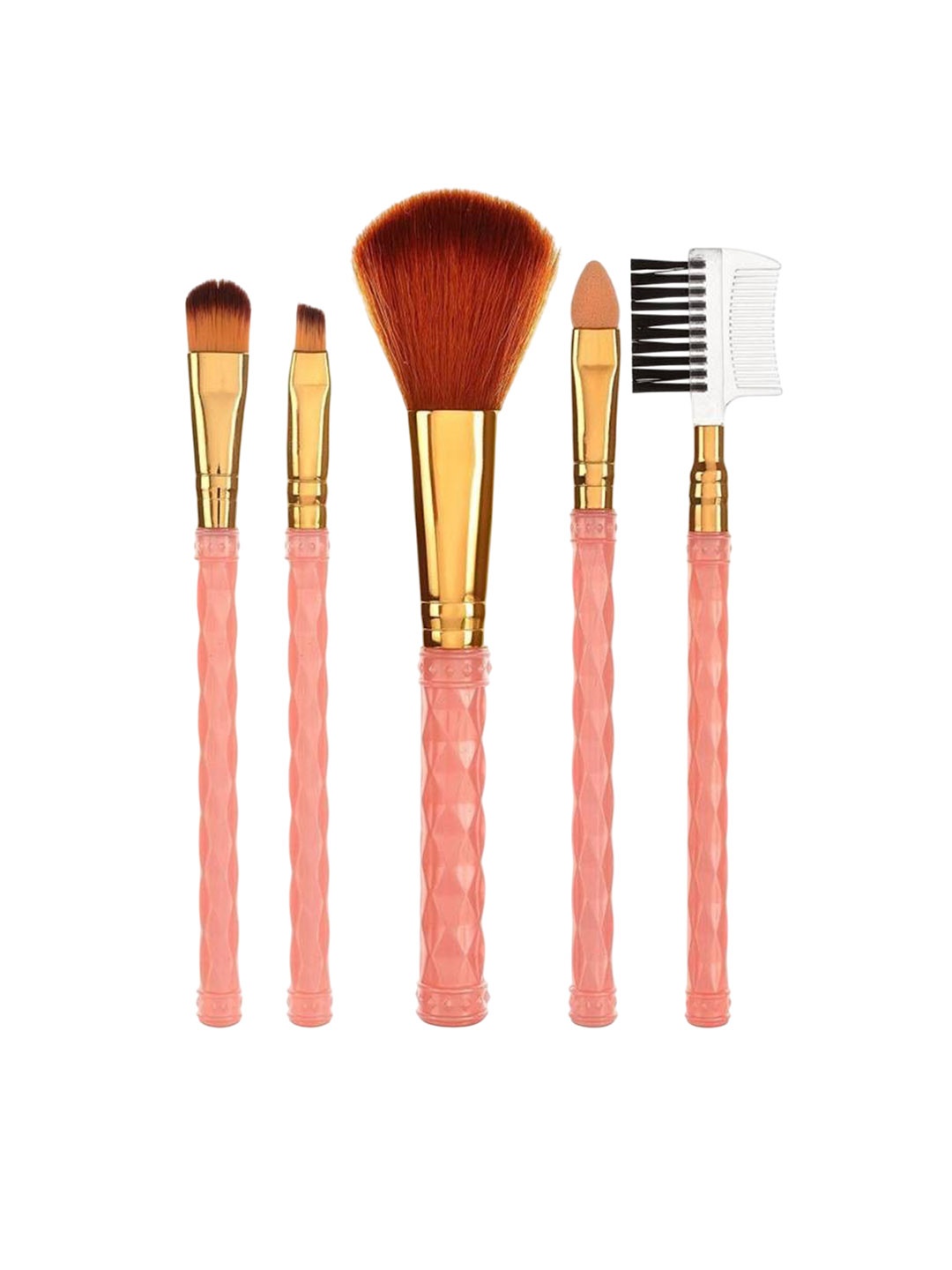 

Lenon Set Of 5 Soft Bristles Brush Set - Peach, Multi