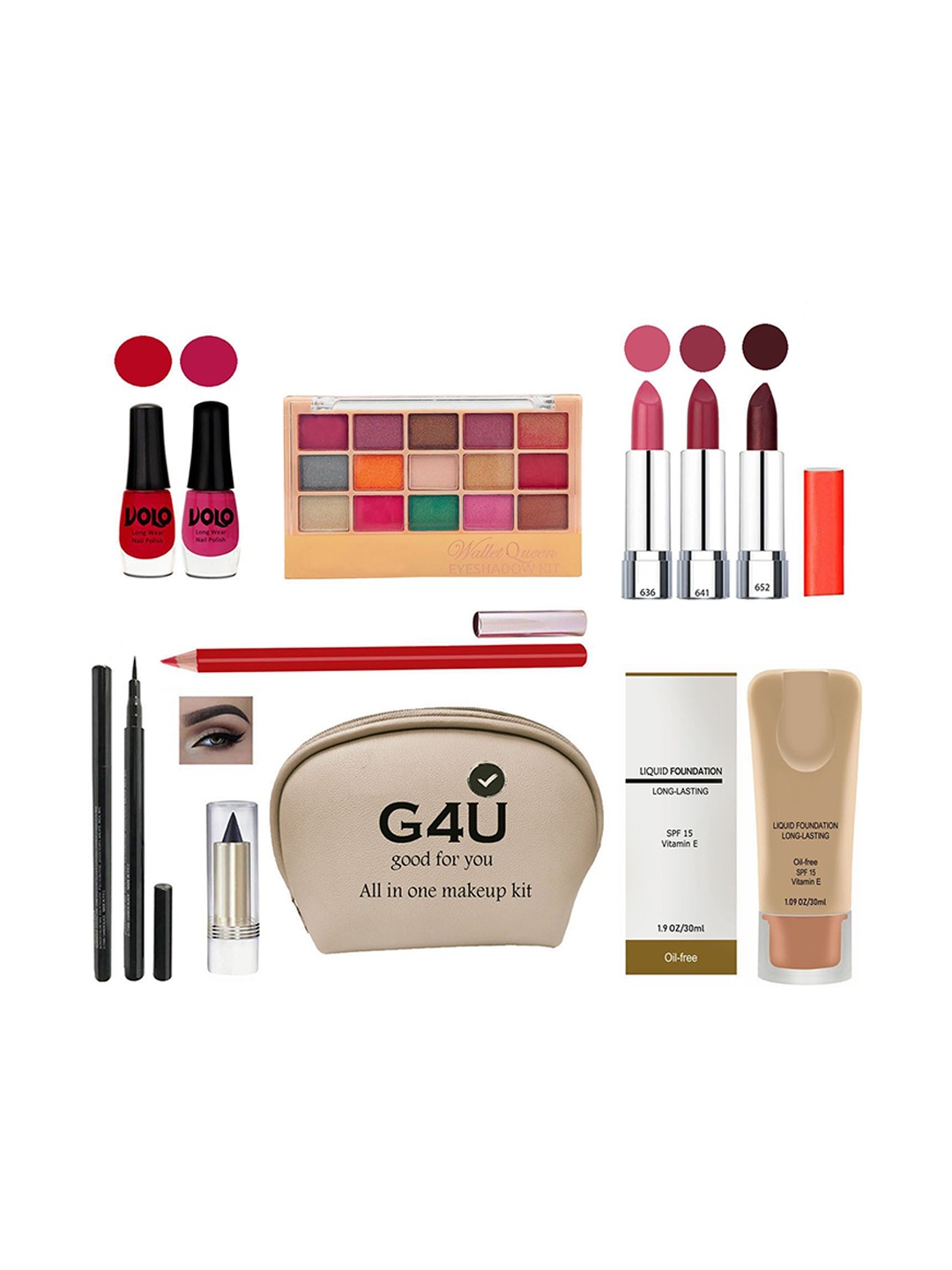 

G4U All in one makeup kit 20J2021A39, Multi