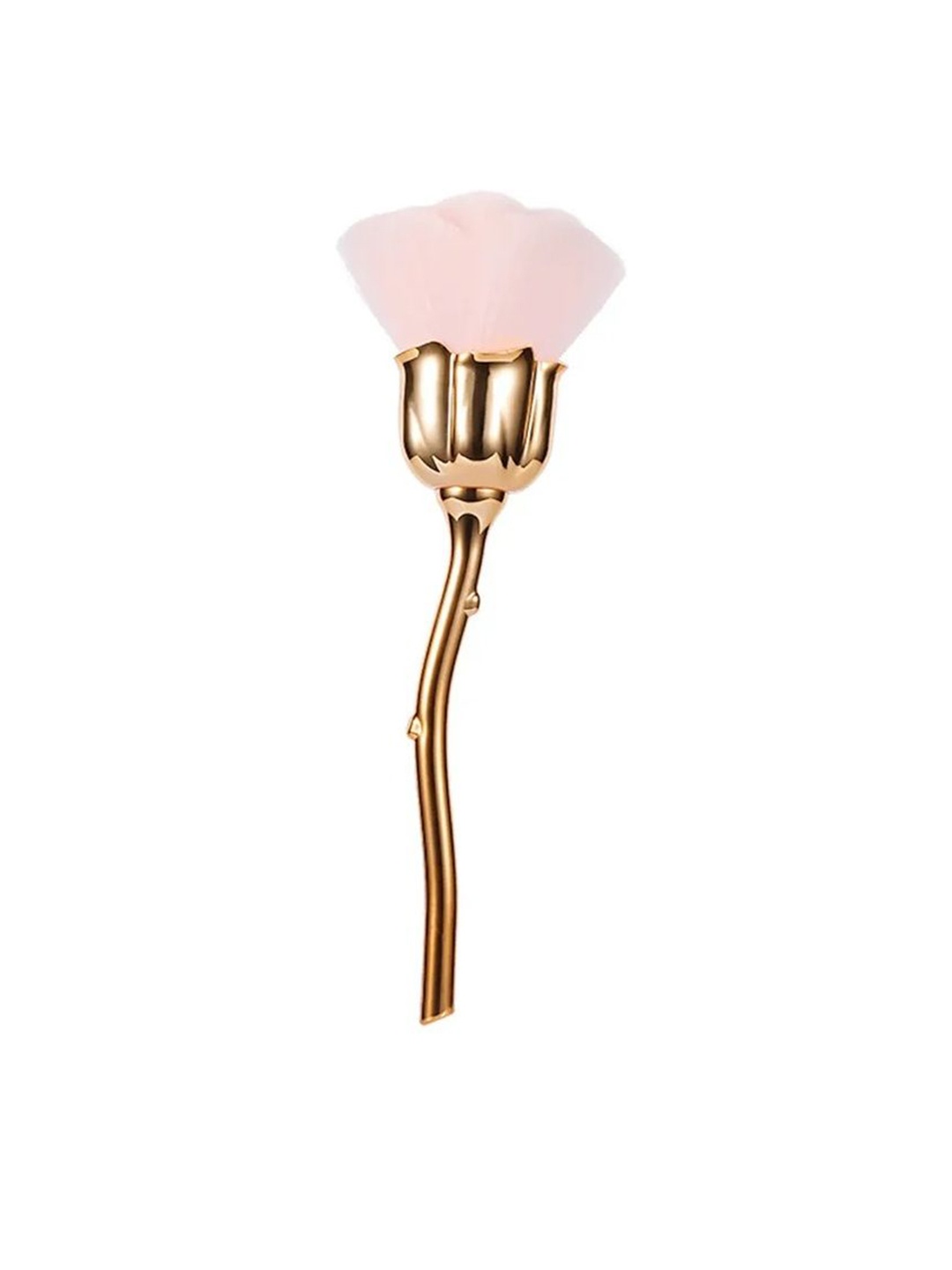 

Lenon Rose Design Makeup Brush - Pink