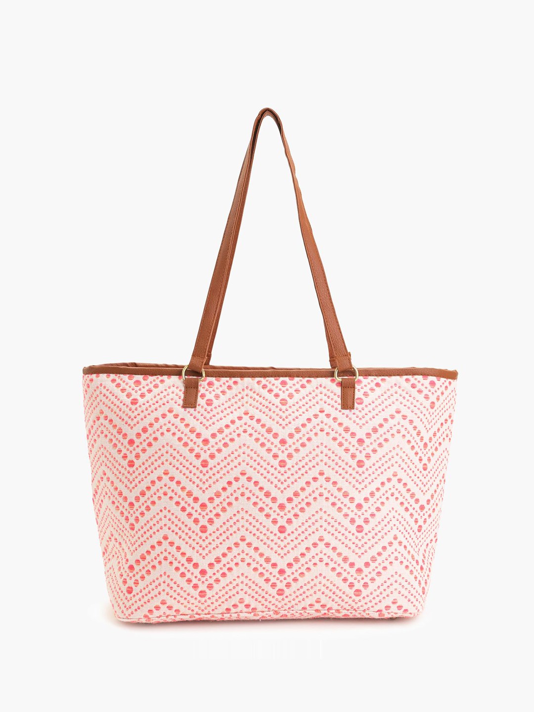 

Anouk Geometric Shopper Shoulder Bag, Pink