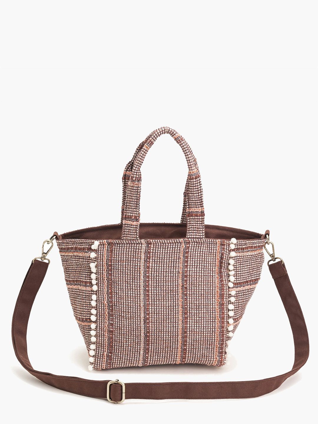 Anouk Shopper Shoulder Bag, Maroon