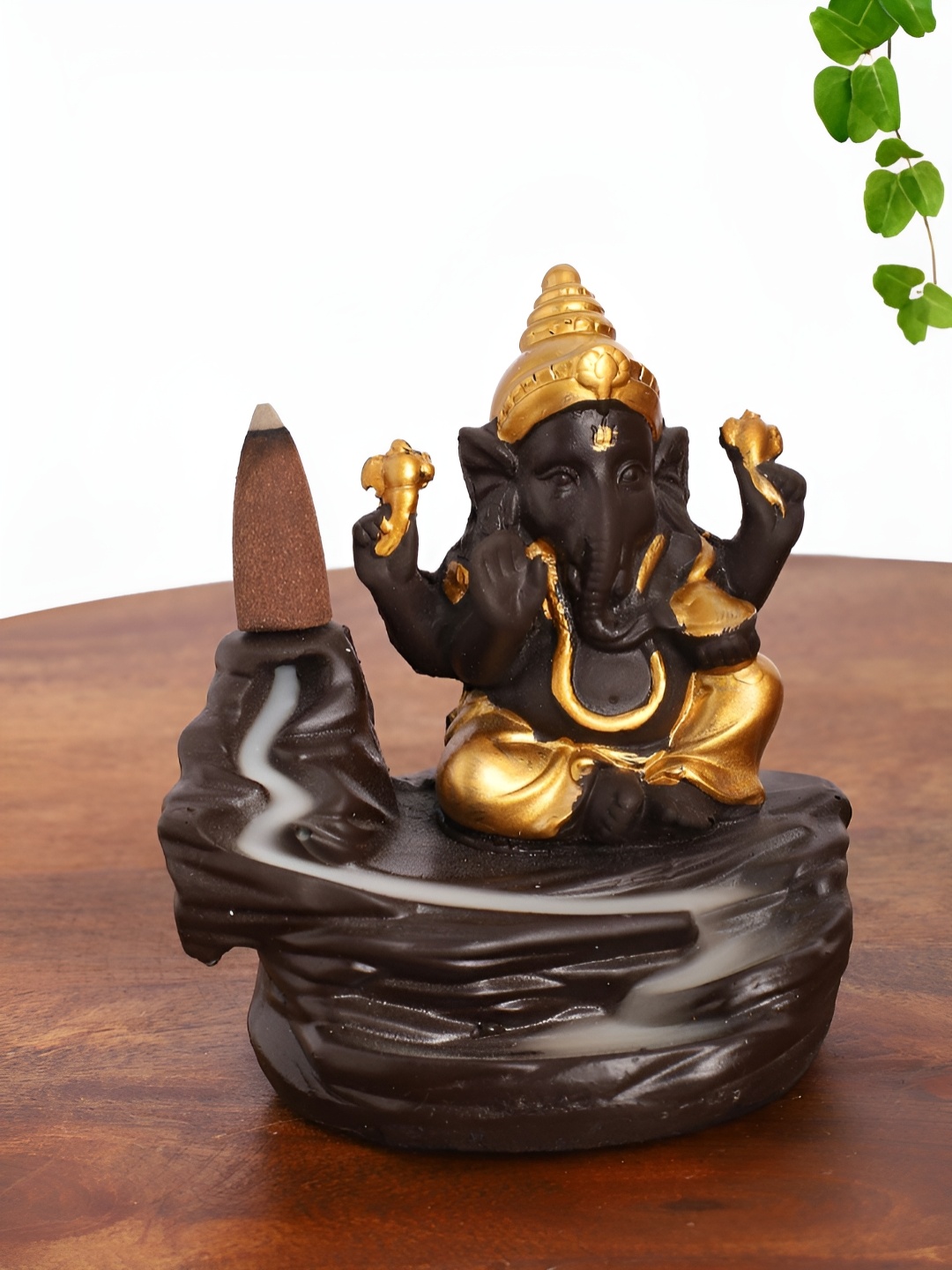 

INTERNATIONAL GIFT Gold-Toned Religious Idol Showpiece