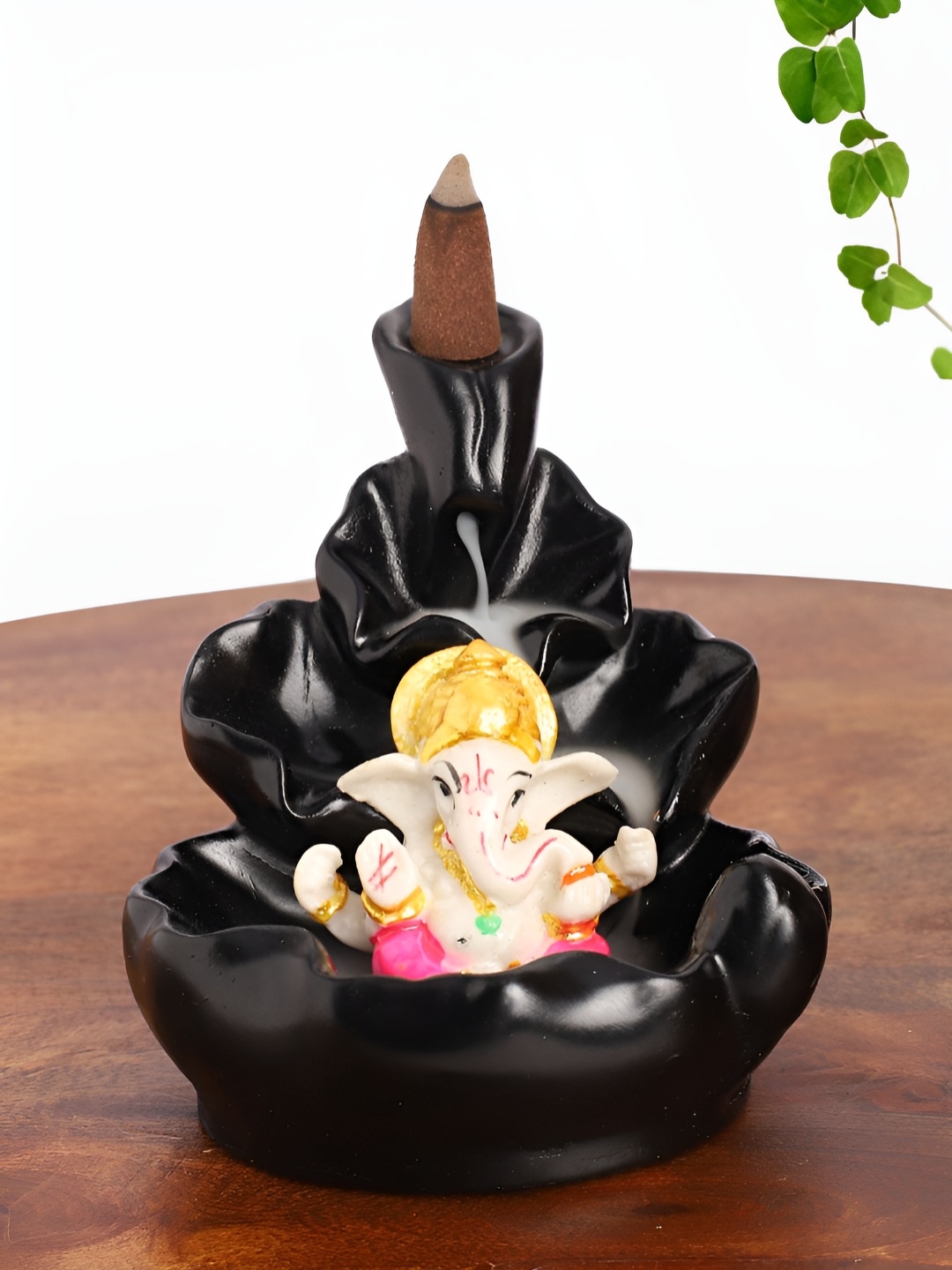 

INTERNATIONAL GIFT Orange Religious Idol Showpiece