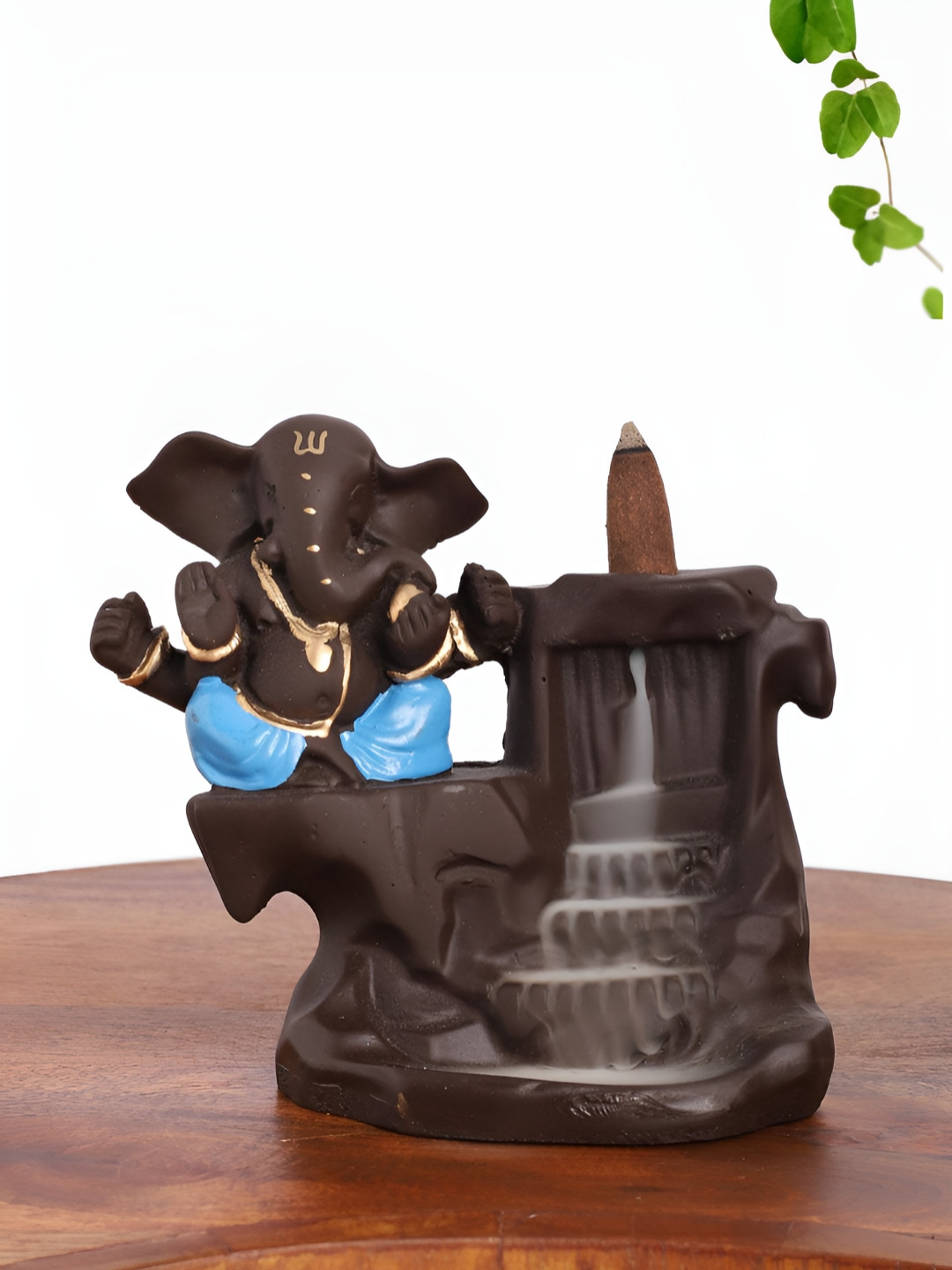 

INTERNATIONAL GIFT Blue Religious Idol Showpiece