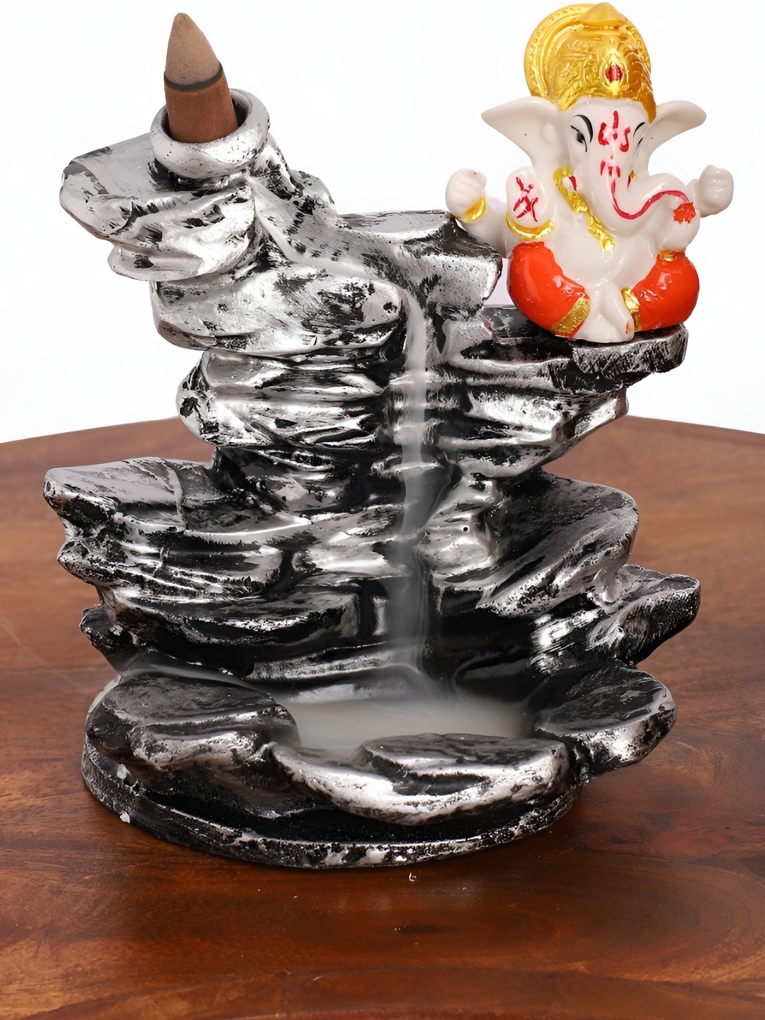 

INTERNATIONAL GIFT Red Religious Idol Showpiece