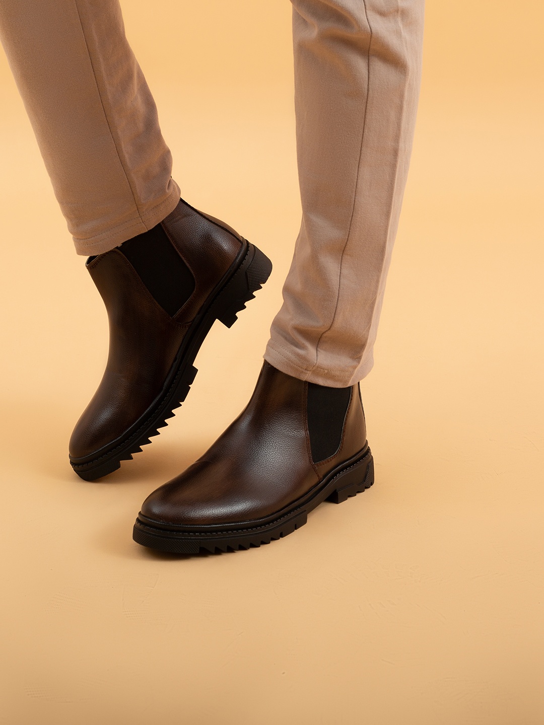 

Big Fox Men Chelsea Boots, Brown