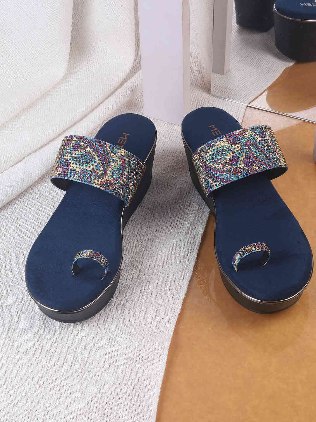 

Metro Platform Mules, Blue