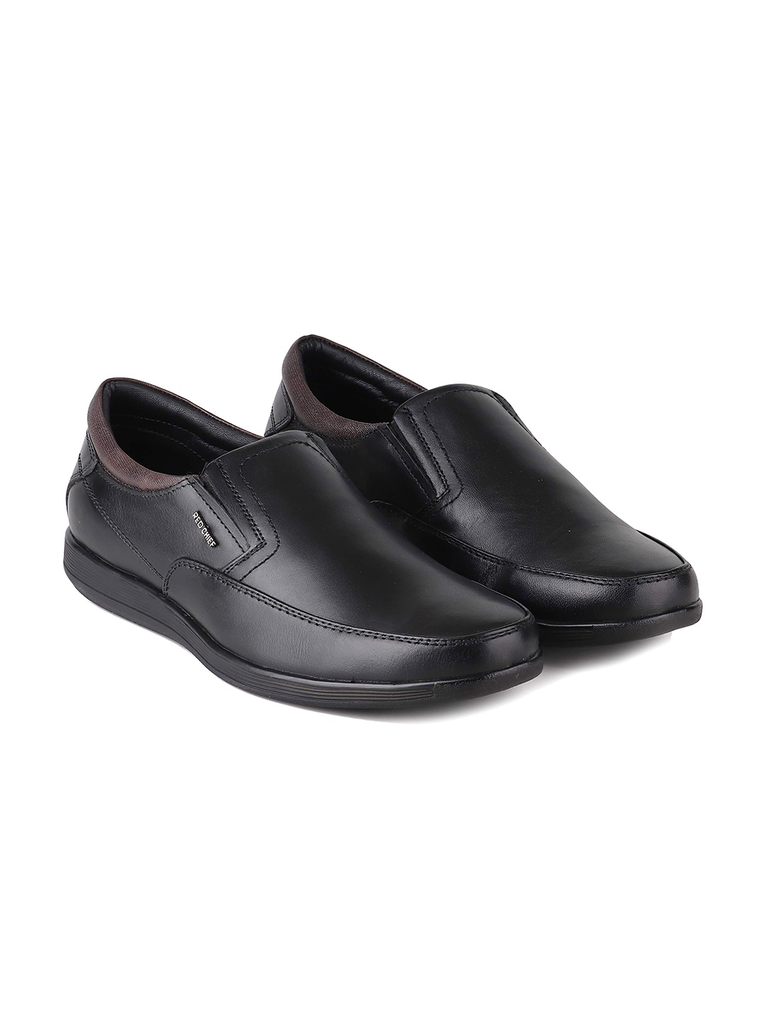 

Red Chief Men Formal Slip On Shoes, Black