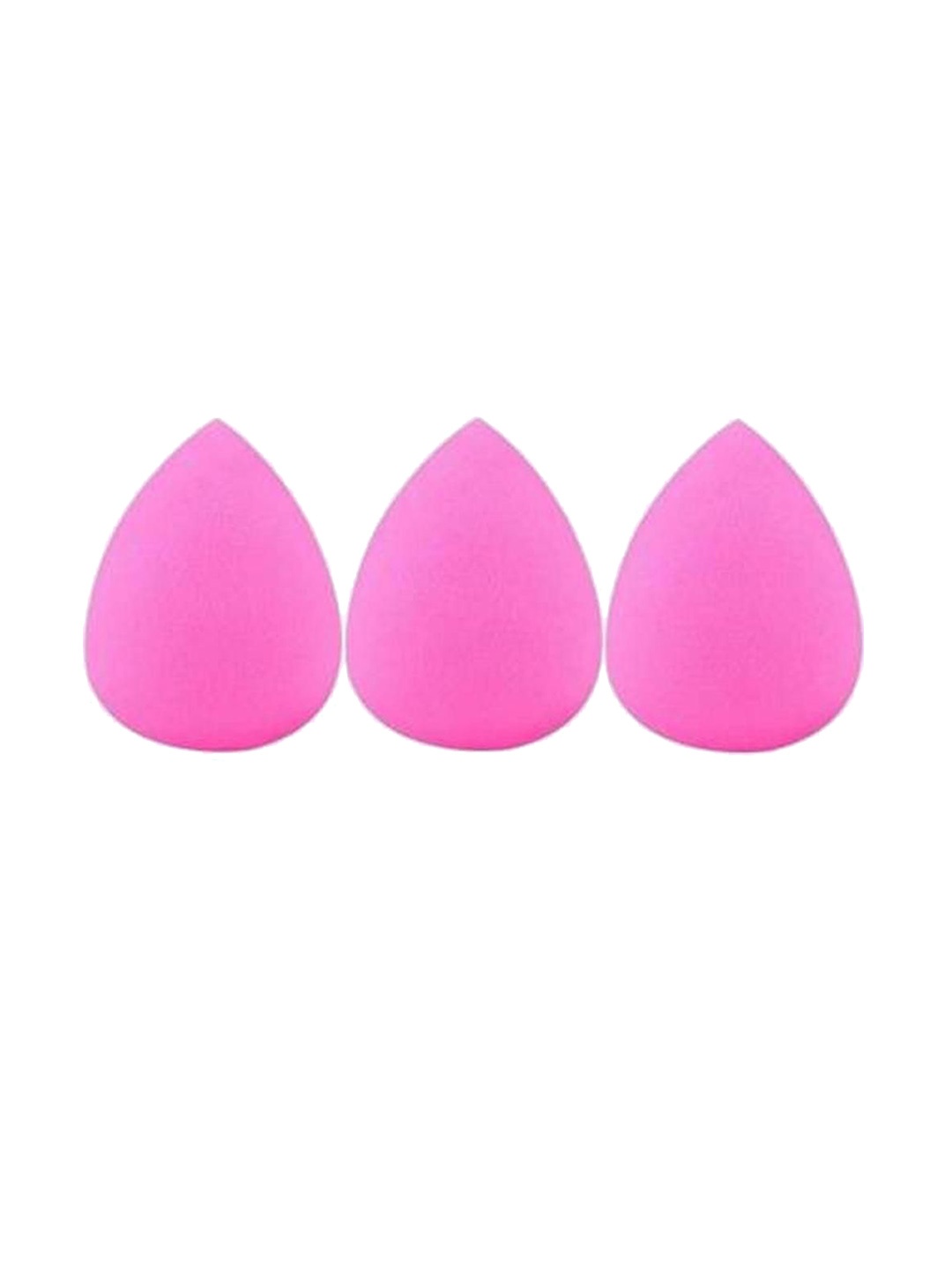 

Lenon Set Of 3 Washable Oval Shape Makeup Blenders, Pink