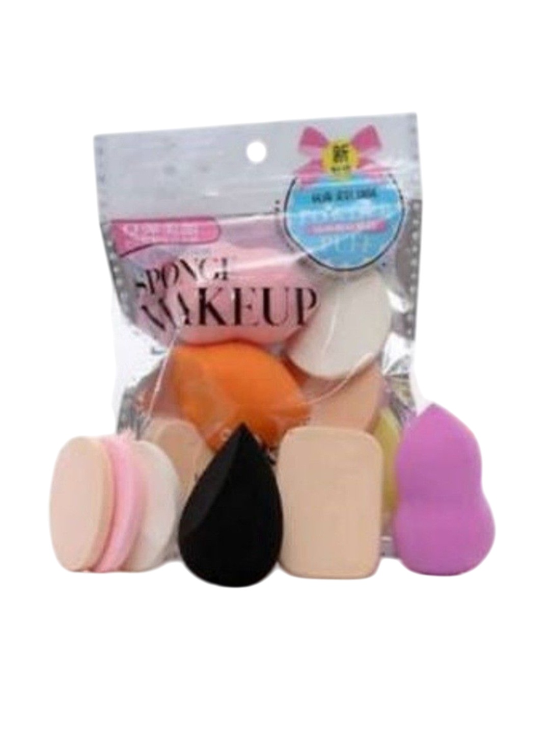 

Lenon Set Of 6 Beauty Professional Make Up Blender Puffs, Beige