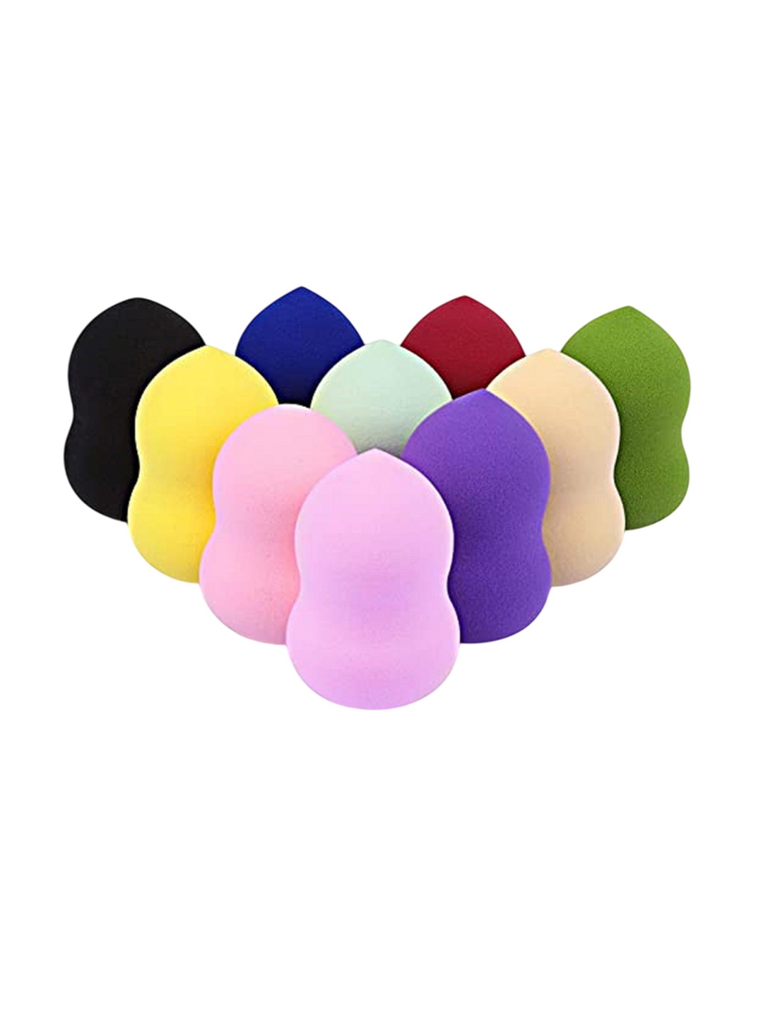 

Lenon Set Of 10 Washable Makeup Blender Sponges, Pink