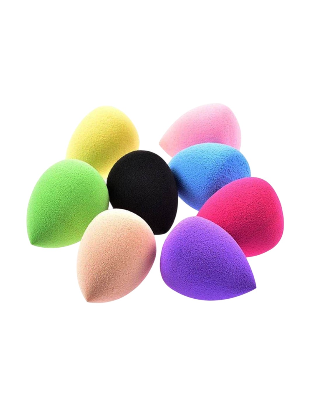 

Lenon Set Of 8 Washable Makeup Blenders, Yellow