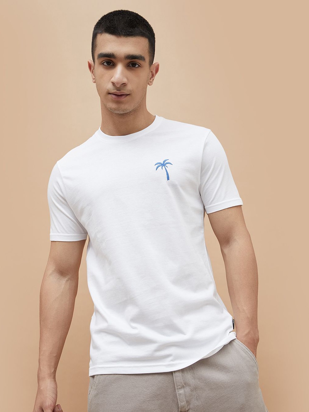 

Fame Forever by Lifestyle Men Printed T-shirt, White