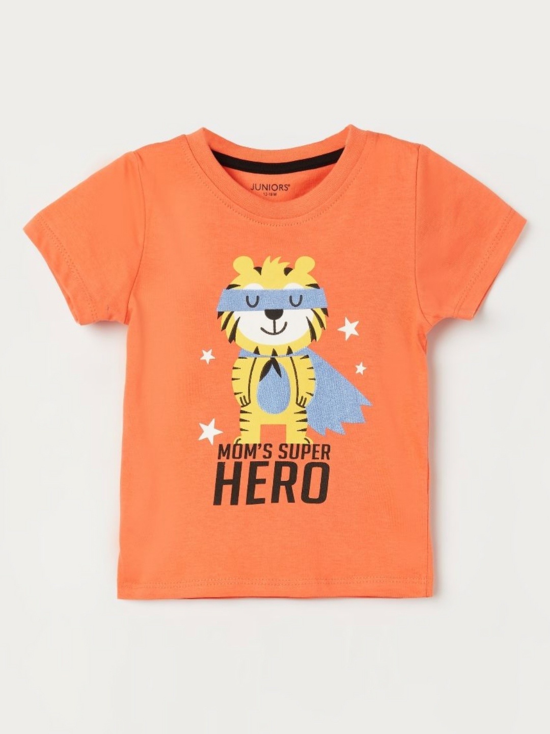 

Juniors by Lifestyle Boys Printed Applique T-shirt, Coral