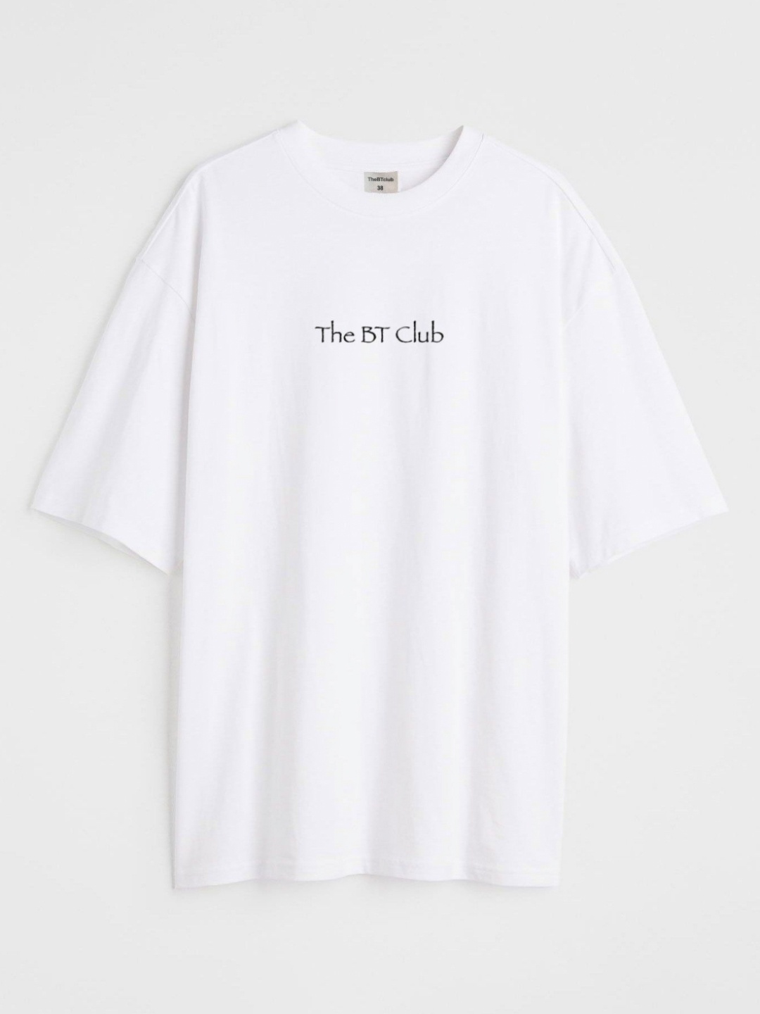 

TheBTclub Men Activchill Graphic Printed Round Neck Cotton Relaxed Fit T-shirt, White
