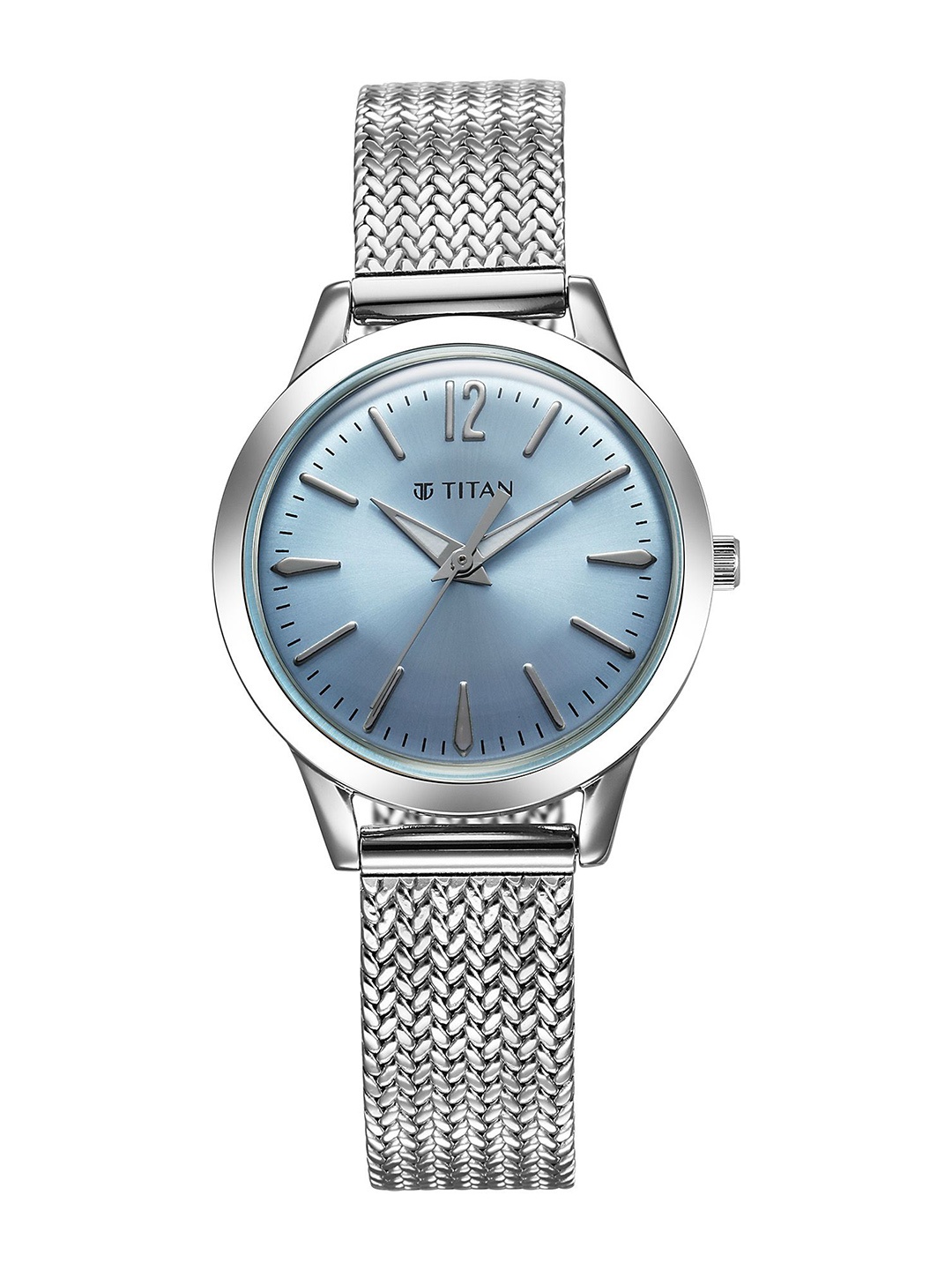 

Titan Women Embellished Dial Analogue Watch 95287SM01, Blue