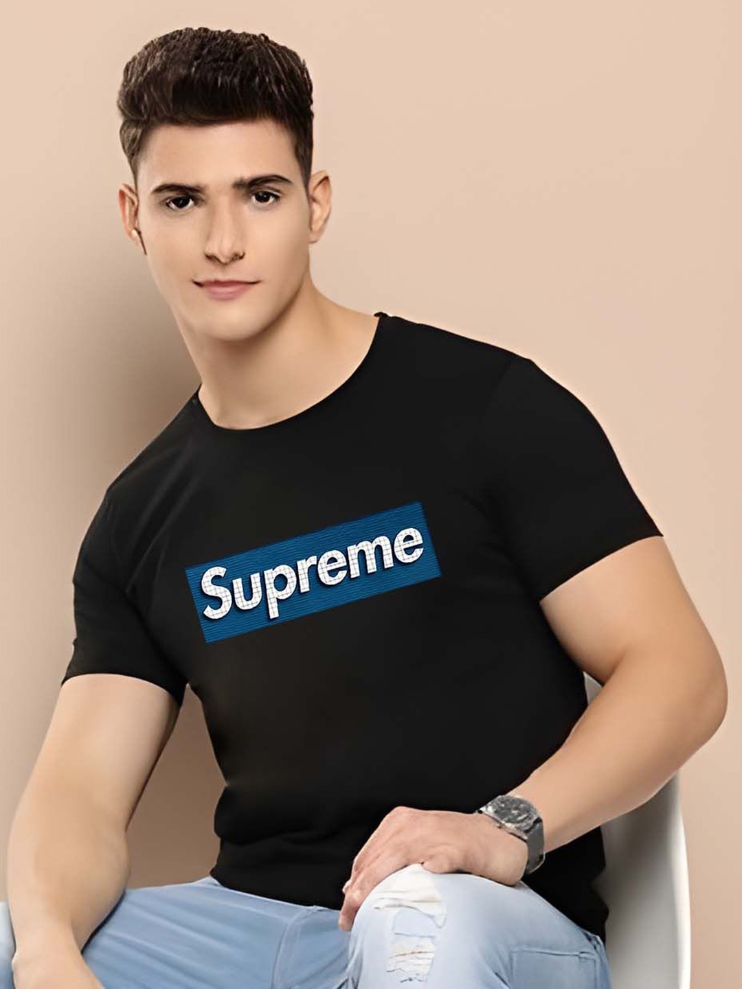 

KAIDO Men T-shirt, Black