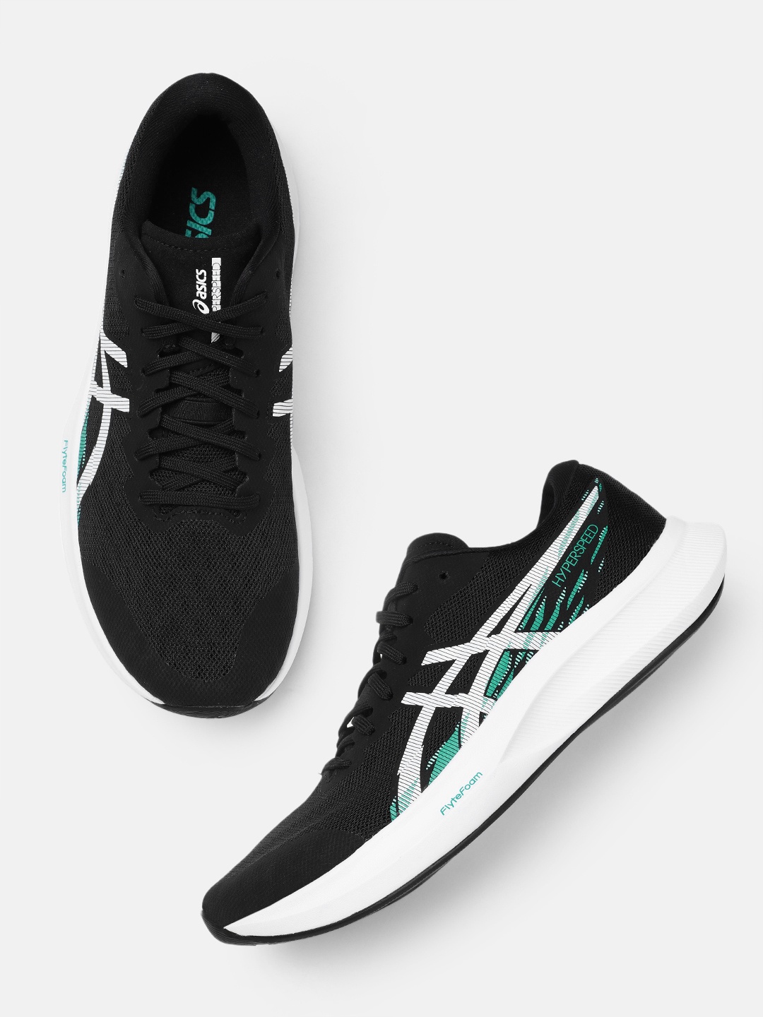 

ASICS Men HYPER SPEED 4 Running Shoes, Black