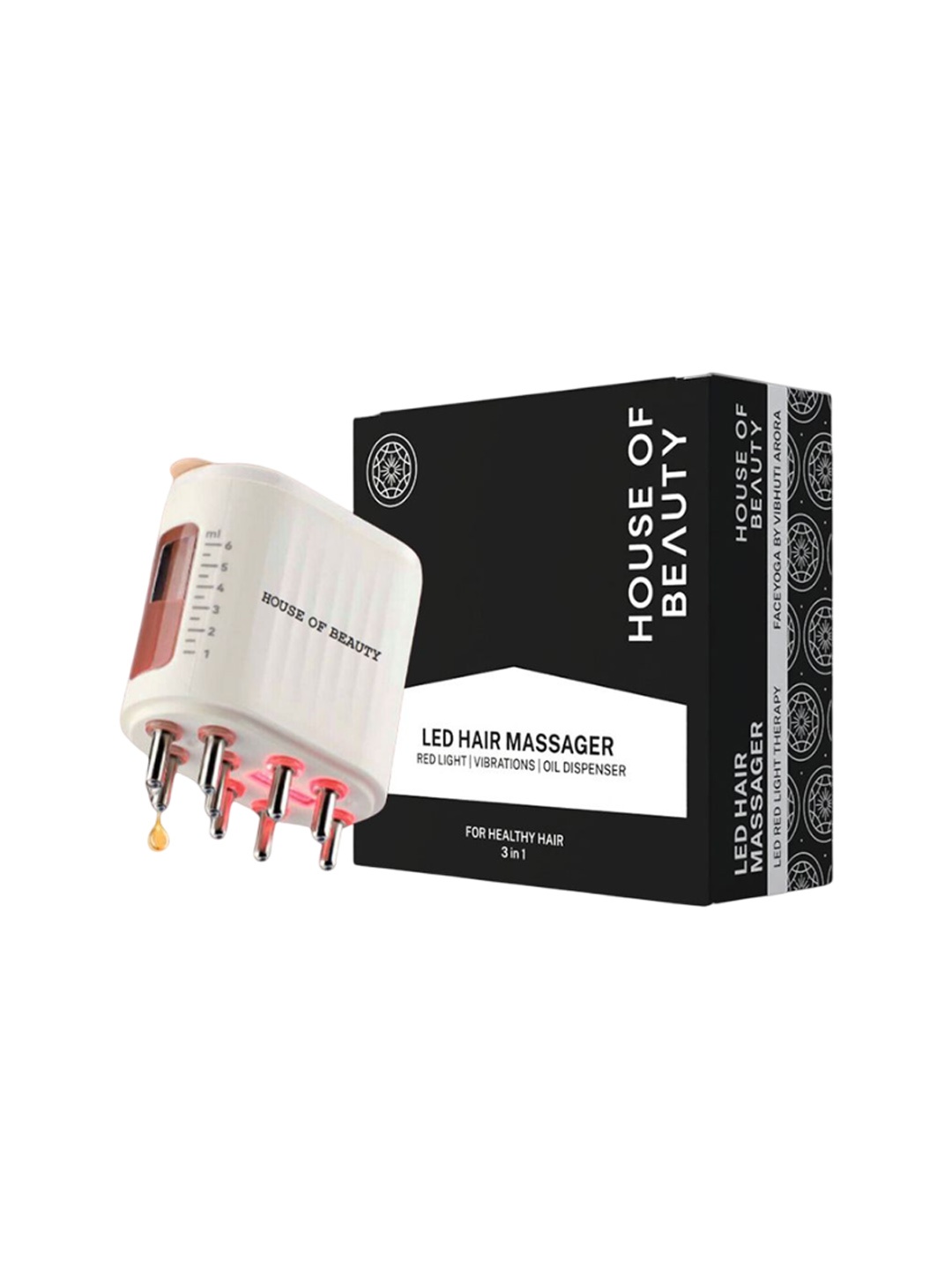 

House of Beauty Hair Growth Massager, Off white
