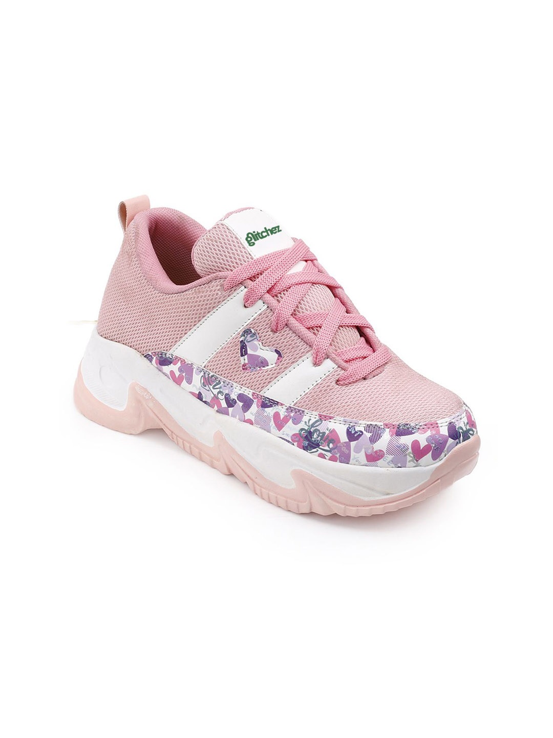 

glitchez Women Colourblocked Round Toe Sneakers, Multi