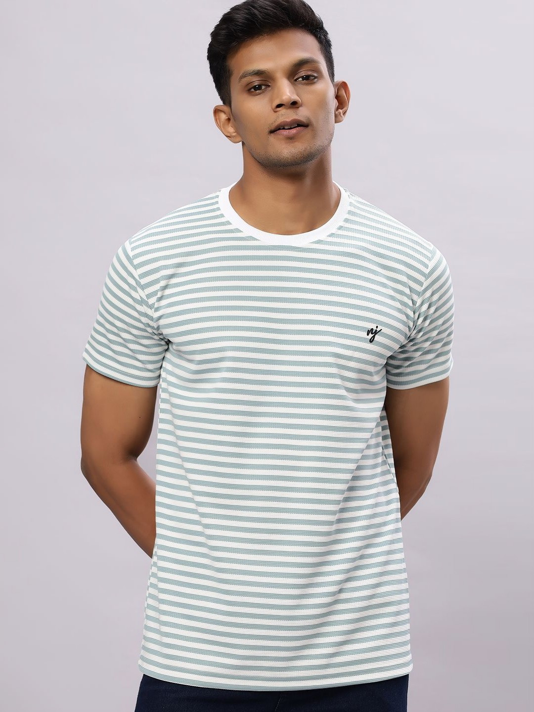 

N AND J Men Pockets T-shirt, Teal