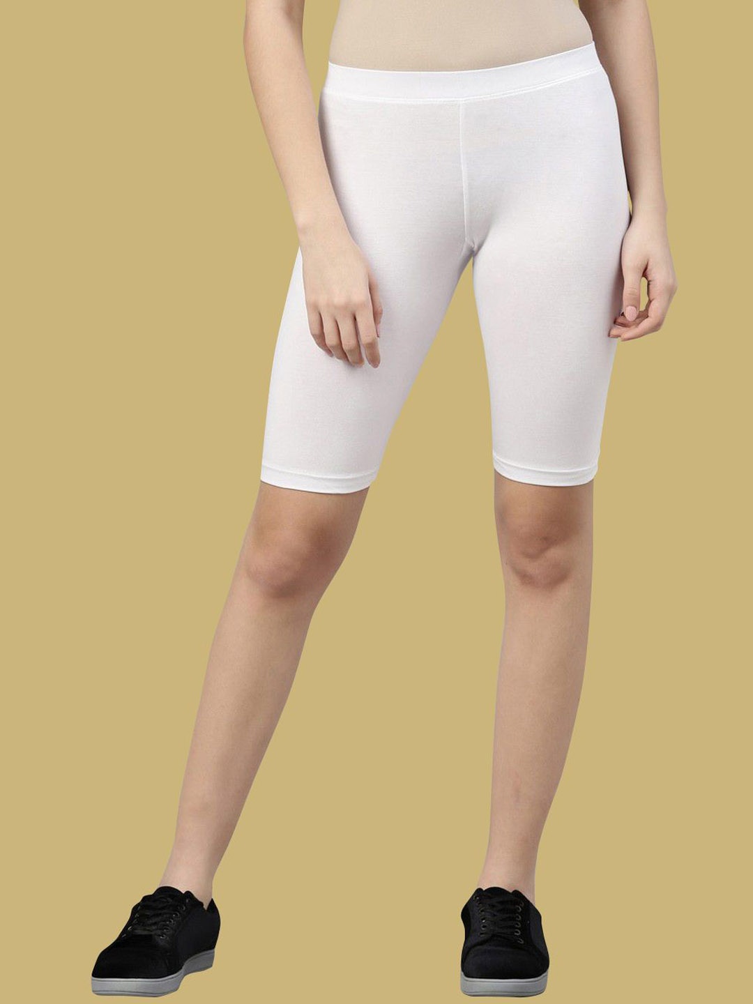 

Kryptic Women Slim Fit Sports Tights, White