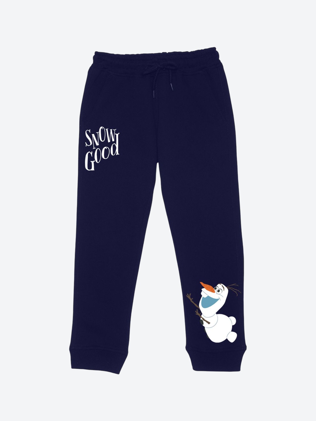 

YK Disney Girls Printed Regular Fit Joggers, Navy blue