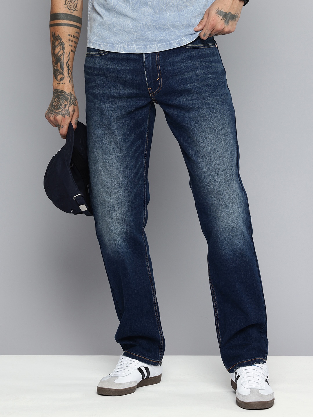 

Levis Men 541 Light Fade Stretchable Jeans, Blue