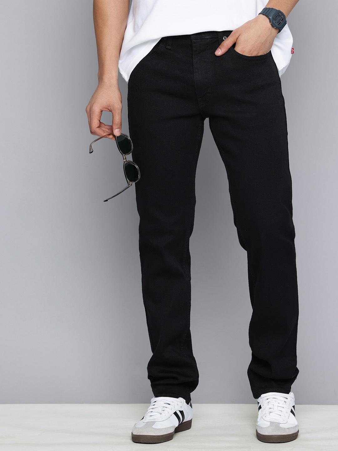 

Levis Men 511 Slim Fit Stretchable Jeans, Black